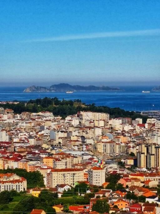 Piso Con Preciosas Vistas De Vigo Apartman Kültér fotó
